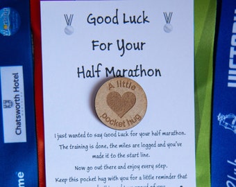 Good Luck For Your Half Marathon Pocket Hug Pick Me Up Gift