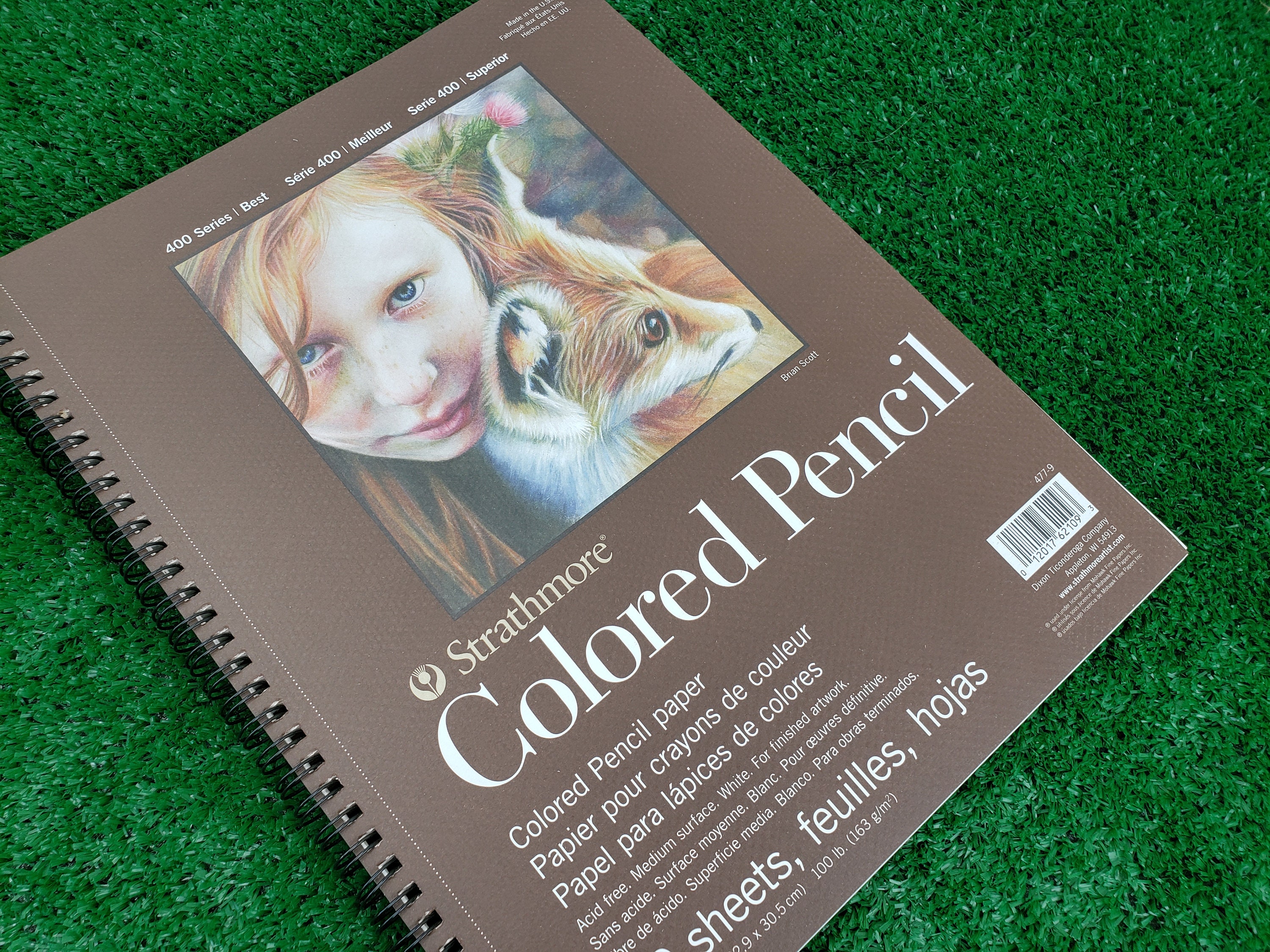 Strathmore Colored Pencil Spiral Paper Pad 9X12 Etsy