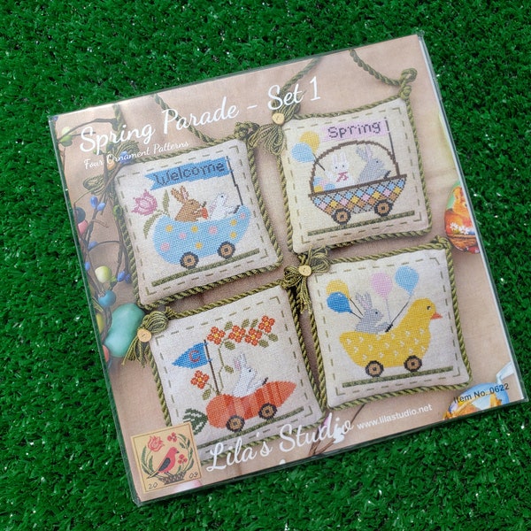 Spring Parade Set 1 - Cross Stitch Pattern - Lila's Studio