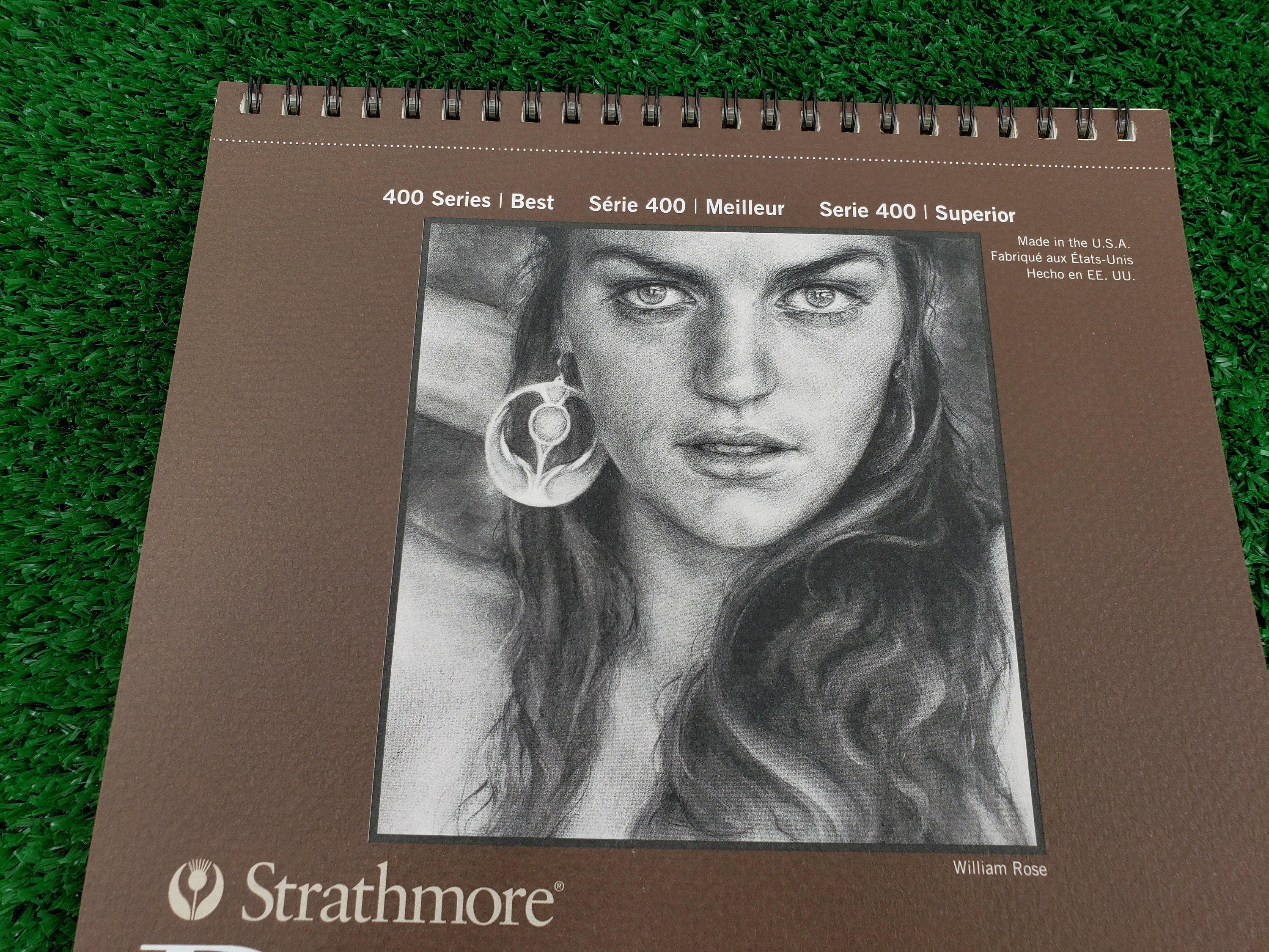 Strathmore Medium Drawing Spiral Paper Pad 8x10 Etsy