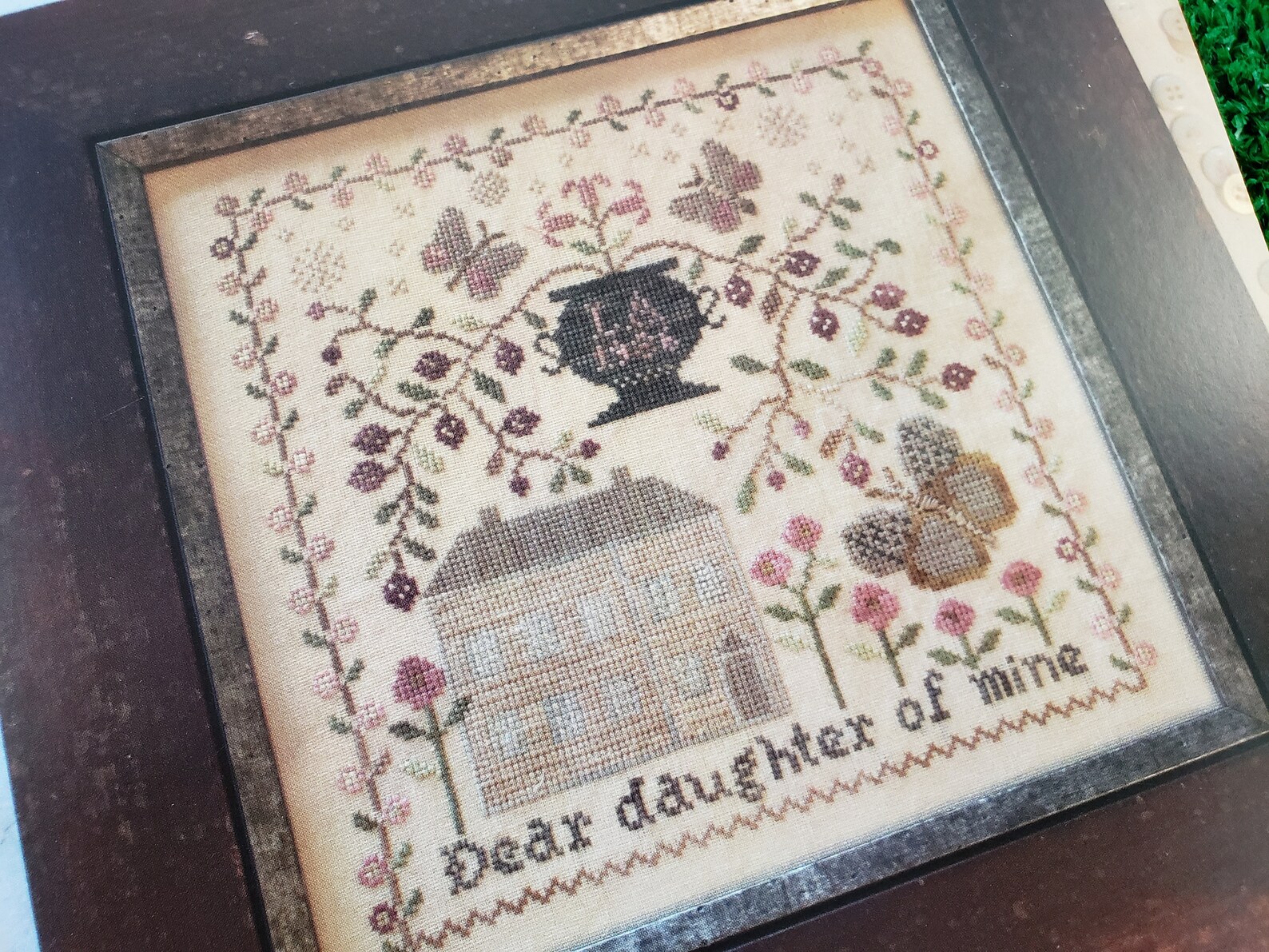 Dear Daughter Cross Stitch Pattern by Blackbird Designs Etsy