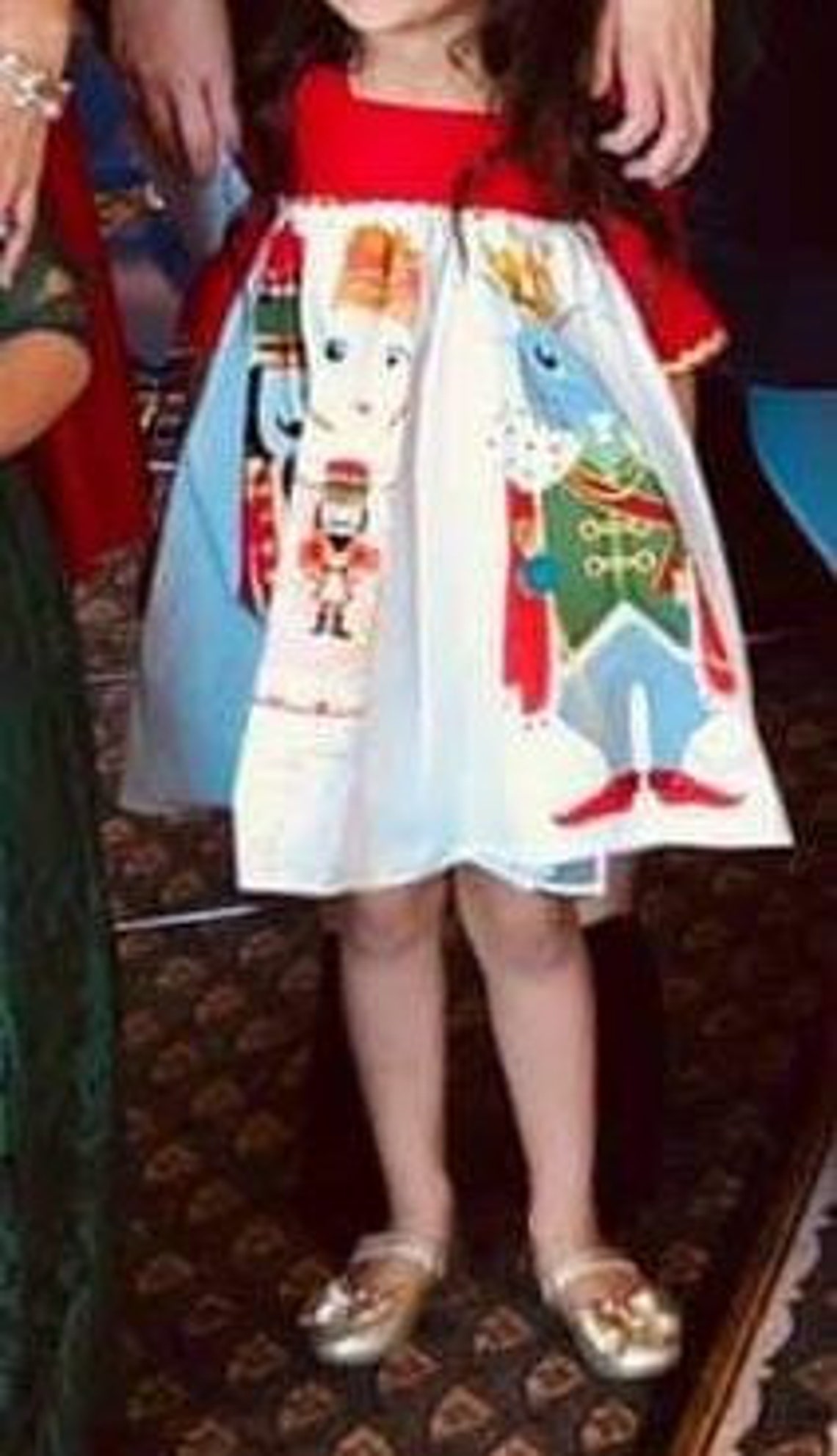 Christmas dress nutcracker nutcracker dress ooc pageant Etsy