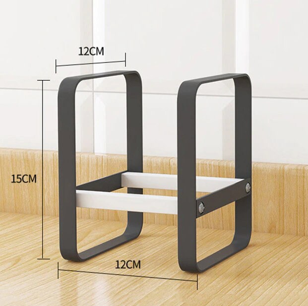 Gabinete de cocina estantes estantes platos platos cortando la | Etsy