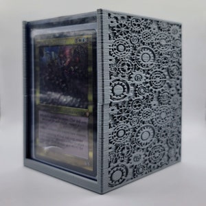 MTG Commander (EDH) Showcase Deck Box - Gear Pattern