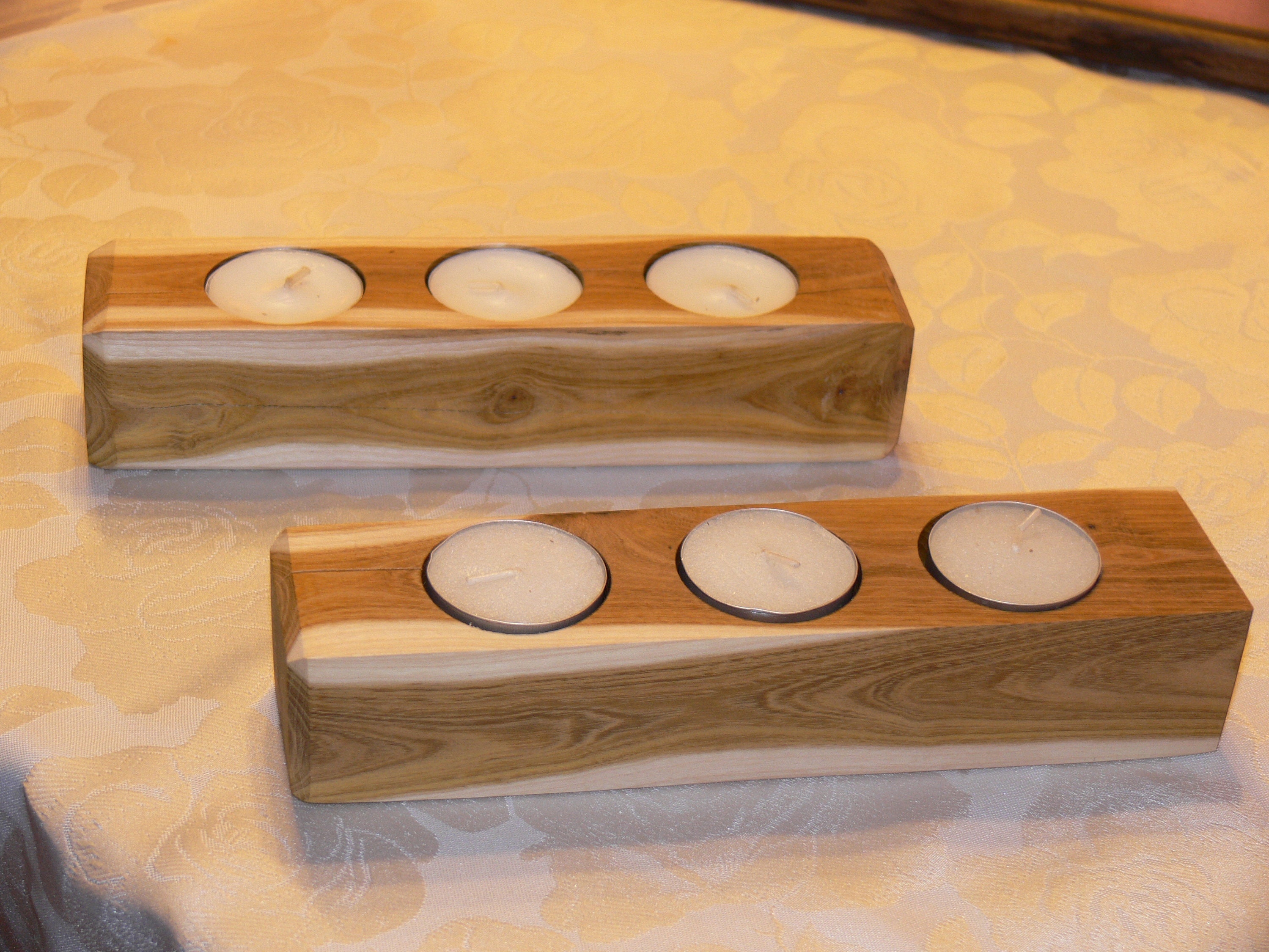 Bougeoir en Bois Rare de Judée