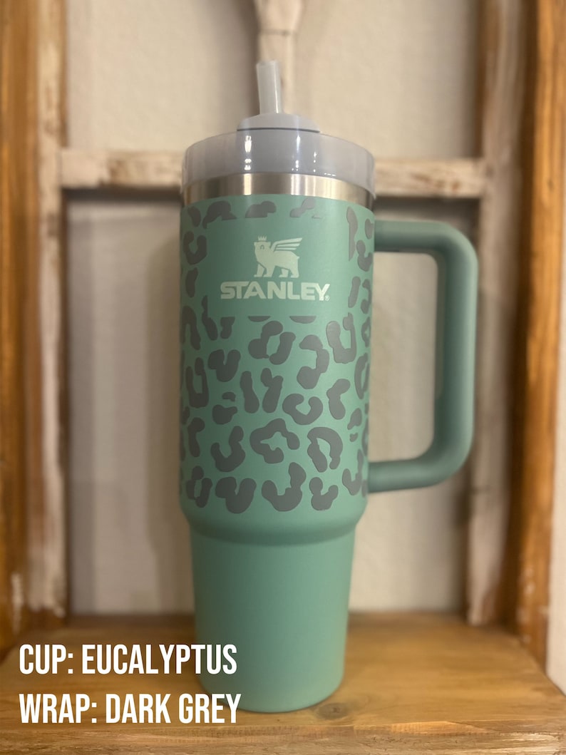 Stanley Quencher Vinyl Wrap Leopard Stanley Wrap Cheetah - Etsy