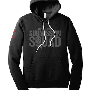 Submission Squad Fleece Lightweight Hoodie   Elite BJJ Streetwear for Grapplers