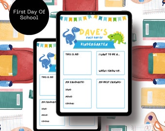 Editable First Day of School Milestone – A Page of LOLs, First Day, Back to School, Milestone, LOLs, Parenting, Bundle, Creative Memories,