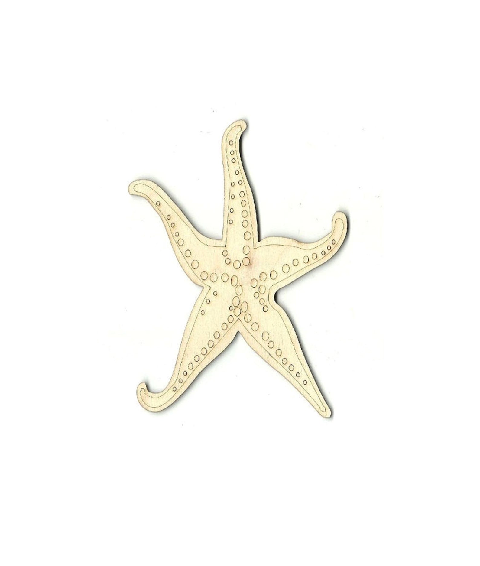Awesome Funny Starfish Laser Cut Out Unfinished Wood Shape Etsy