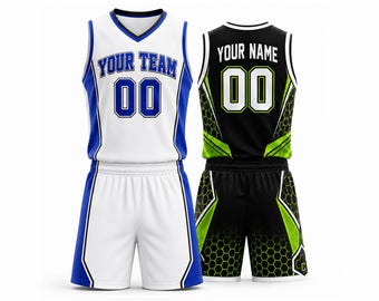 Custom Basketball Uniforms, Personalized Team Jersey & Shorts