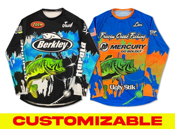  Personalized Mens Long Sleeve Fishing Shirts, Bass Fishing  Shirts for Men, Fishing Shirt, Fishing Shirts for Men Funny, Custom  Largemouth Bass Fishing Jerseys, Fishing Gifts, Gifts for Fishermen :  Clothing, Shoes