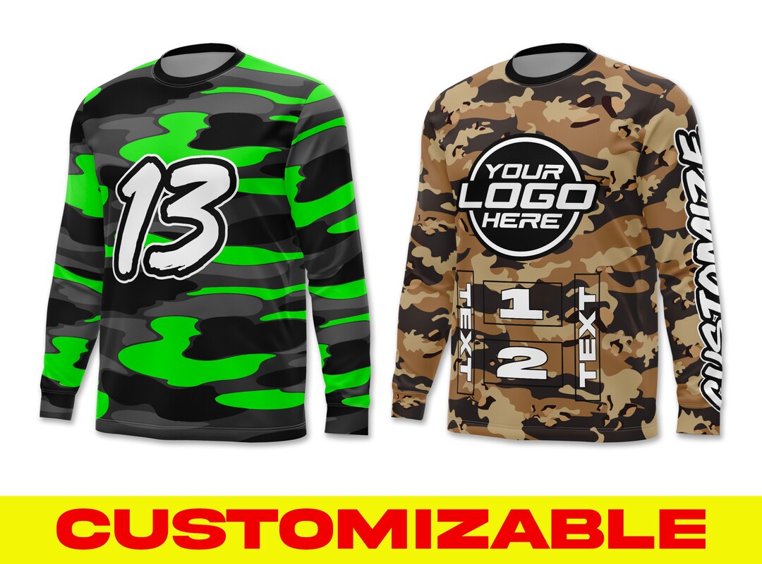 Camo Jersey, Custom Paintball Shirt, Airsoft Jersey, Air Soft Shirt, Sports Jersey Etsy