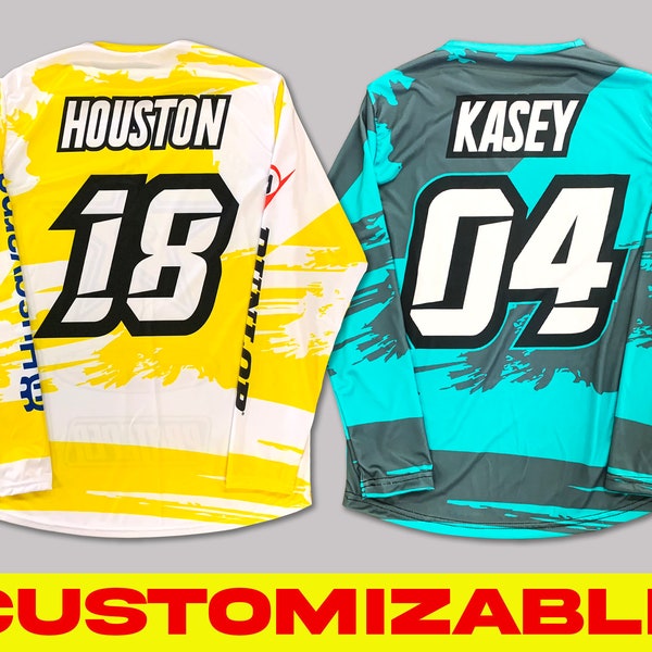 Custom Jersey Racing, Dirt Bike Jersey, Motocross Shirt, BMX Jersey, Photo Shirt