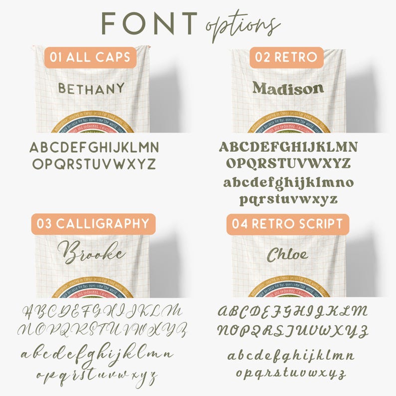 Christian Gift Blanket for Women and Girls, Bible Verse Affirmations