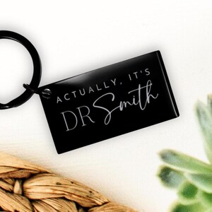 Personalized It's Doctor Actually Gift, Gift for New Doctor, Medical Student, PhD Graduation, Doctorate Degree, Dental DDS, Funny Future Dr