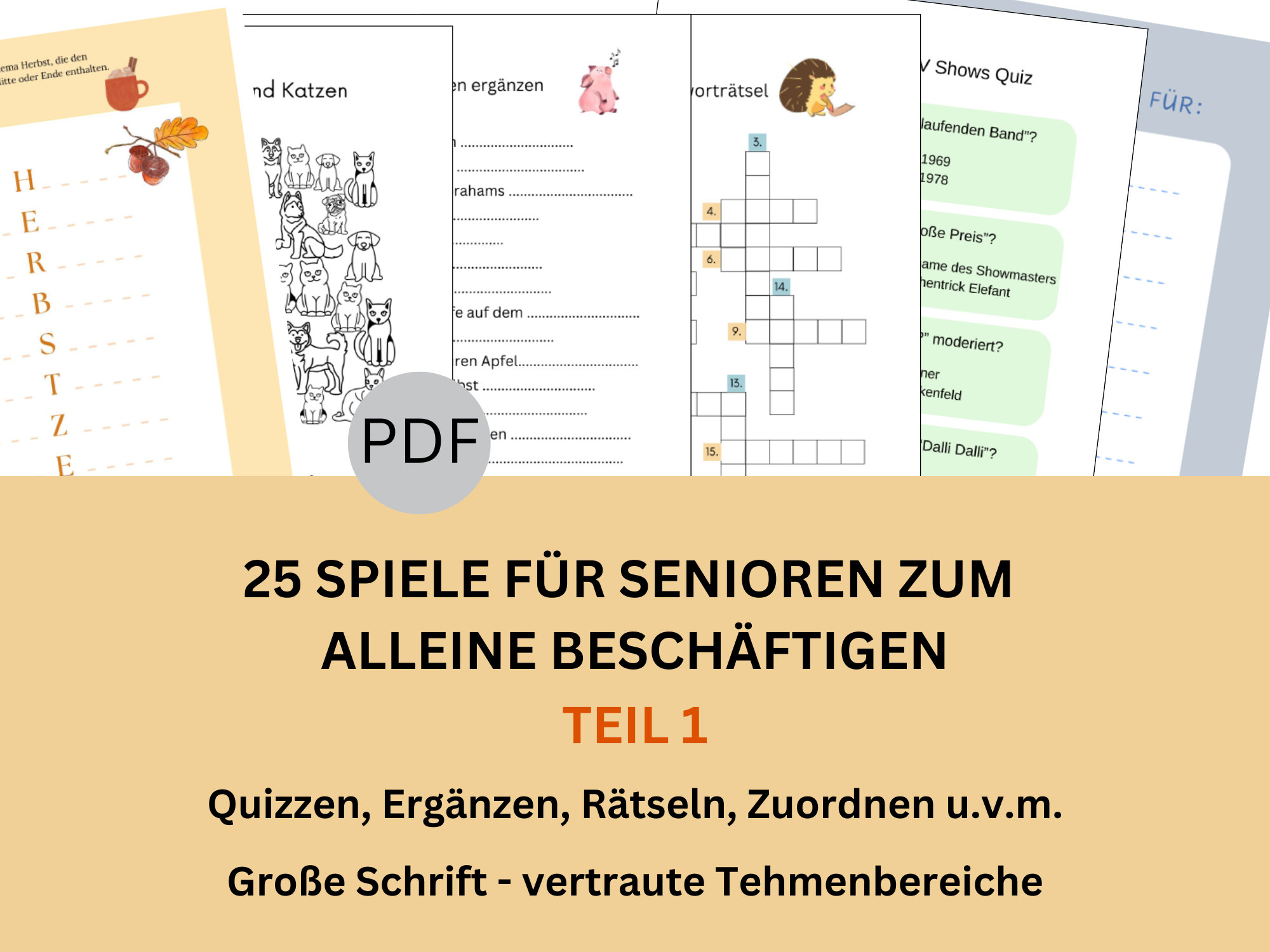 Spiele Fr Senioren Zum Ausdrucken