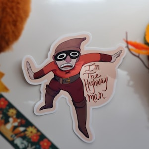 Highway Man Sticker | Over the Garden Wall Fanart Sticker