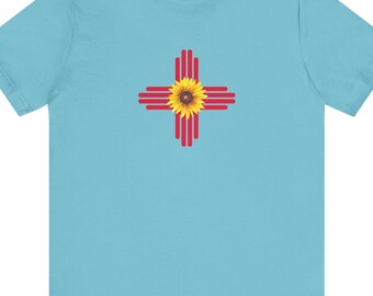 Zia Sunflower Tee: T-shirt met print New Mexico