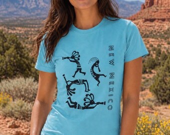 Kokopelli-T-shirt: T-shirt New Mexico Land of Enchantment
