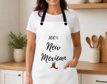 New Mexican schort, Land of Enchantment keukenschort
