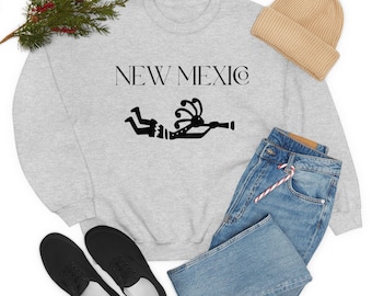 New Mexico Kokopelli Sweatshirt: Unisex Comfort Blend