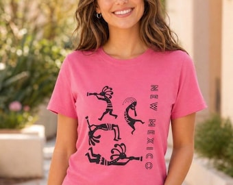 Kokopelli T-Shirt: New Mexico Land of Enchantment Tee