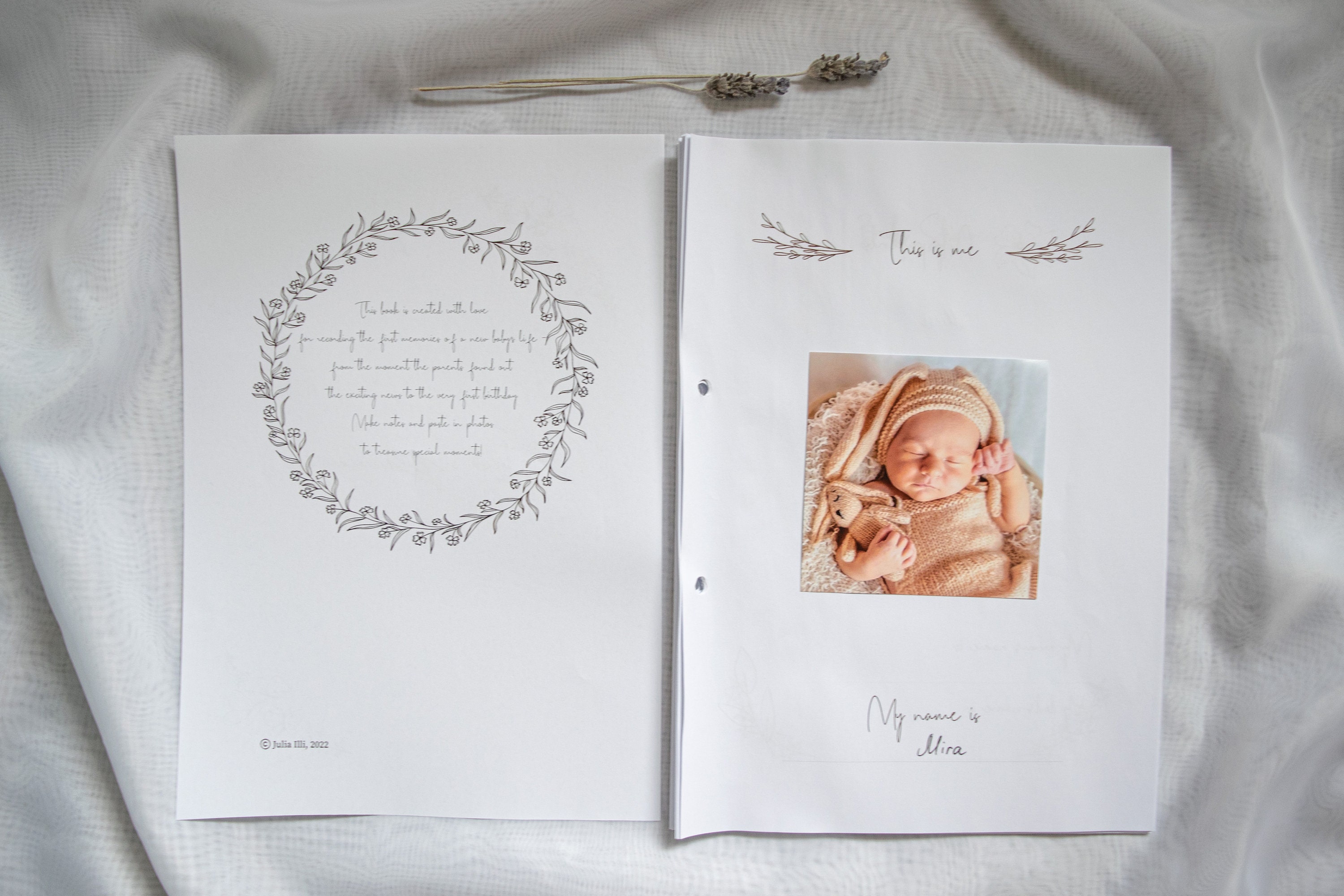 Printable Baby Record Book DIY Baby Book Baby Memory Book Etsy Australia