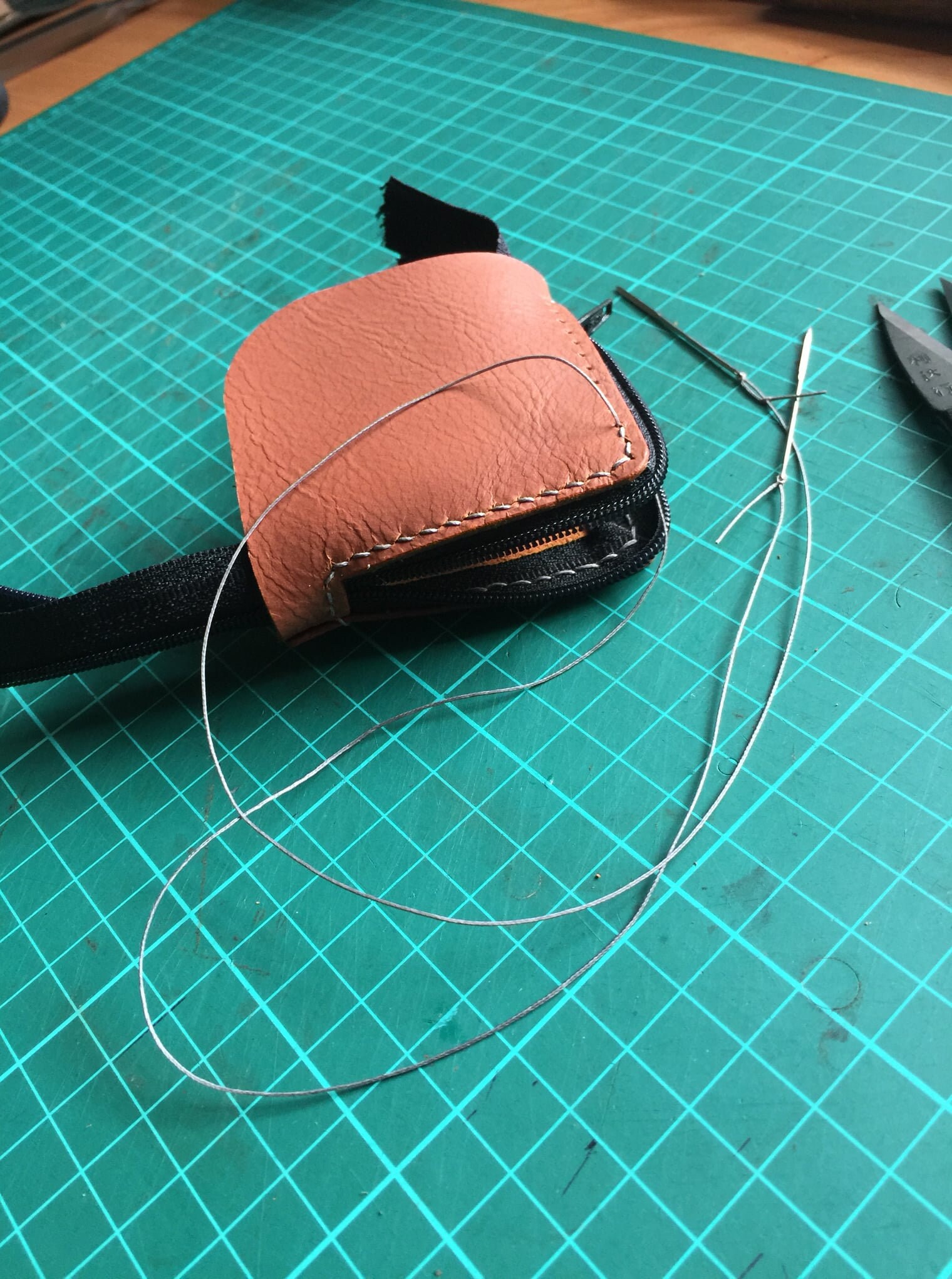 Leather Pocket Coin Pouch Pattern | Mini Bag Template | PDF Digital ...