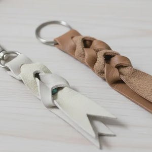 Leather Loop Key Holder Pattern | Key Fob Template | PDF Digital Download