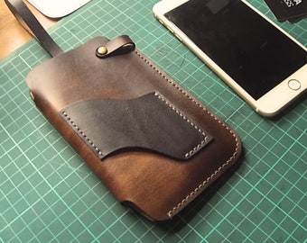 Leather Iphone Case Pattern | Mobile Phone Bag Template | PDF Digital Download + Video Tutorial