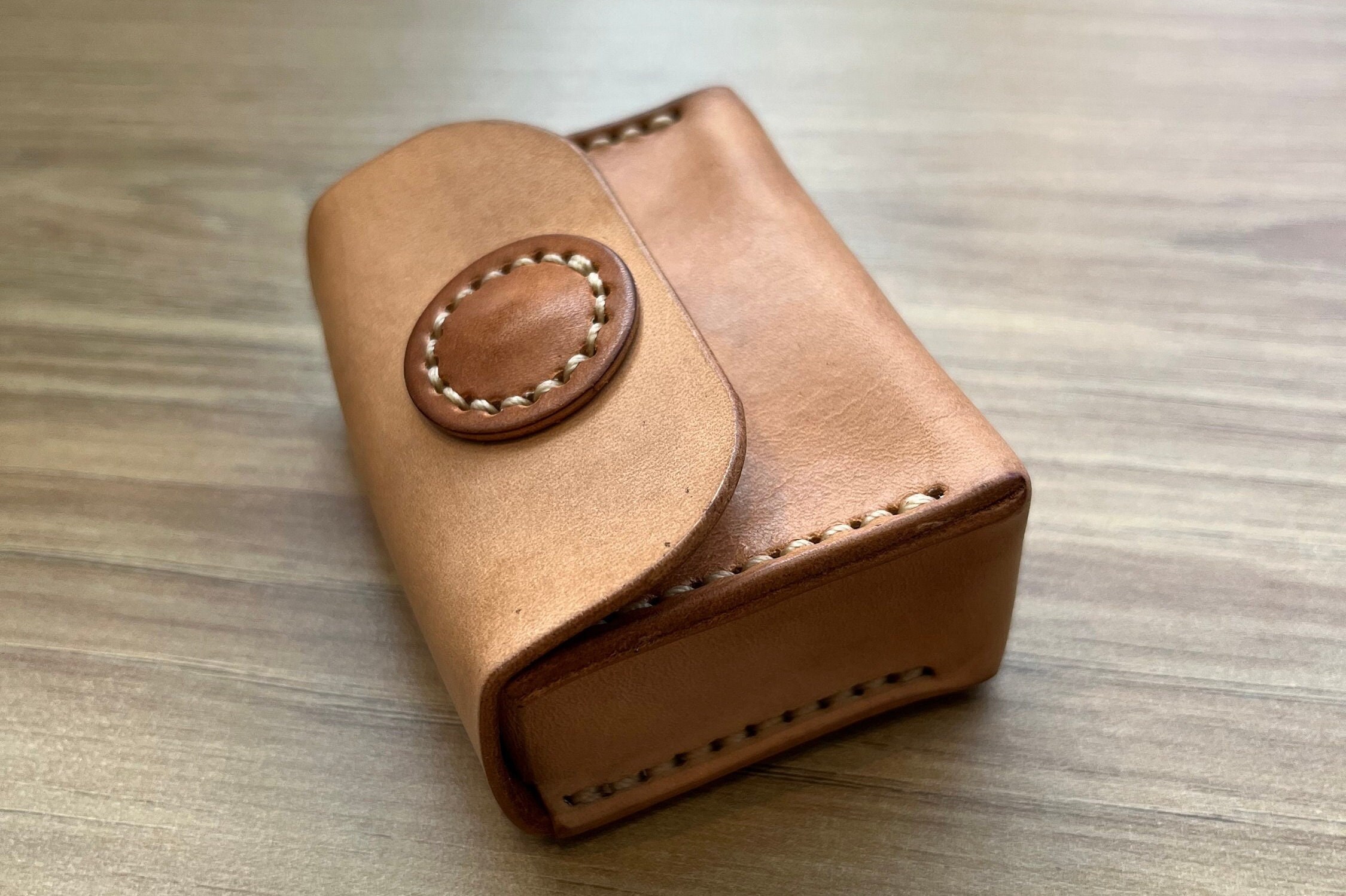 Leather Rectangle Coin Purse Pattern | Small Bag Template | PDF Digital ...