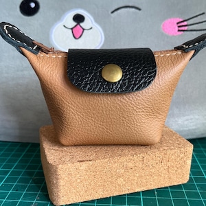 Schöne Mini Geldbörse Muster, Muster für kleine Ledertasche, Münze Geldbörse Muster, Niedliches Münz Geldbörse Leder Muster, niedliche Tasche Ledertasche Vorlage