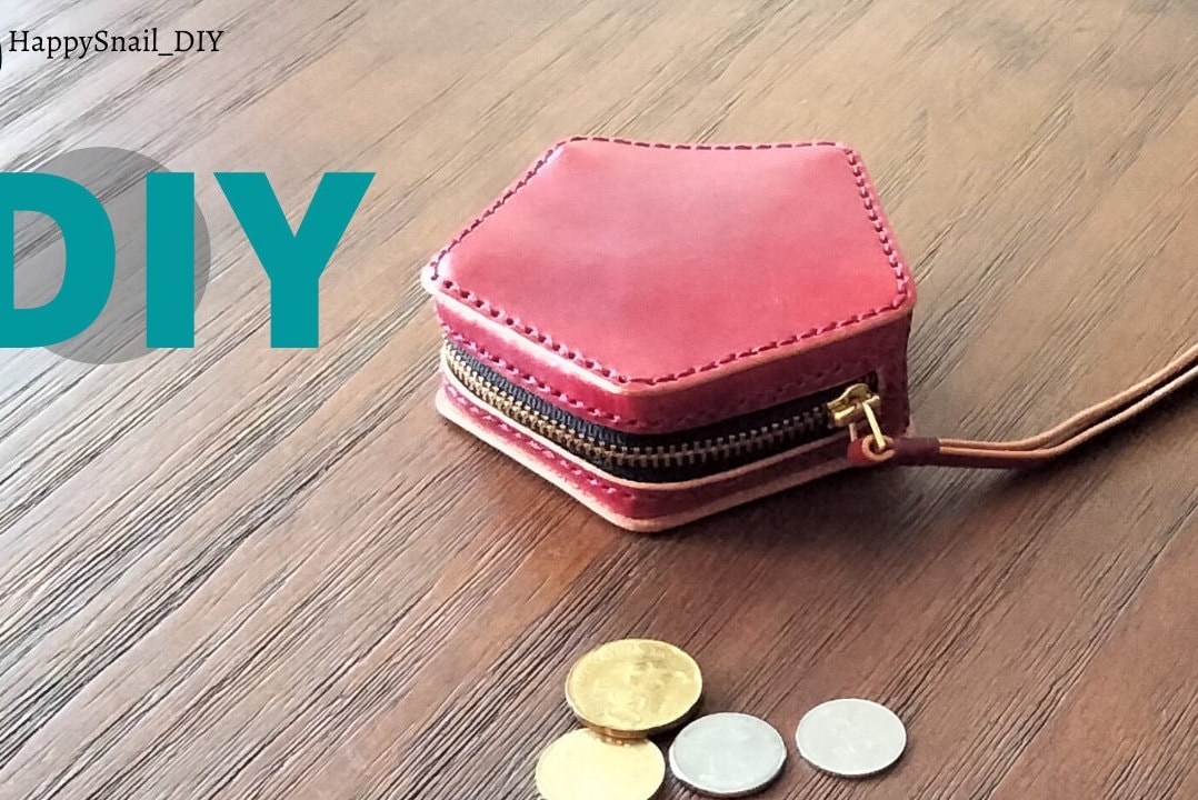 Leather Coin Purse PDF, Diy Leather Coin Purse, Small Leather