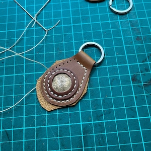 Leather keychain Pattern, Keychain template, Key fob template, leather keychain PDF, Keychain Pattern, Leatherwork Pattern, Leathercraft PDF image 5
