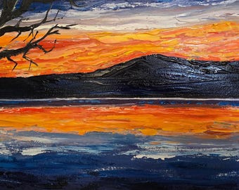 Sunset  on Glimmrglass