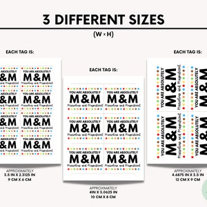 PRINTABLE You Are Absolutely Marvelous and Magnificent!, Candy Gift ...