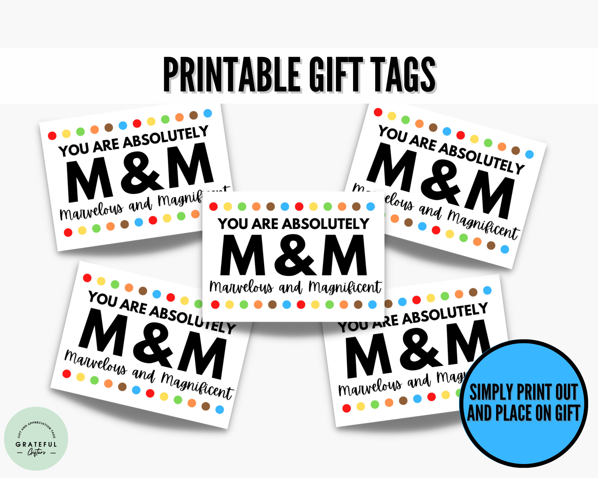 Hope You Have a M&M {Marvelous & Magnificent} Year! :: Back to School  Classroom Favor Treats :: 