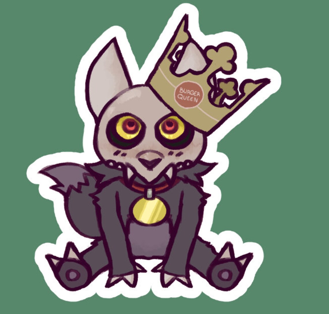 The Owl House King Sticker Etsy