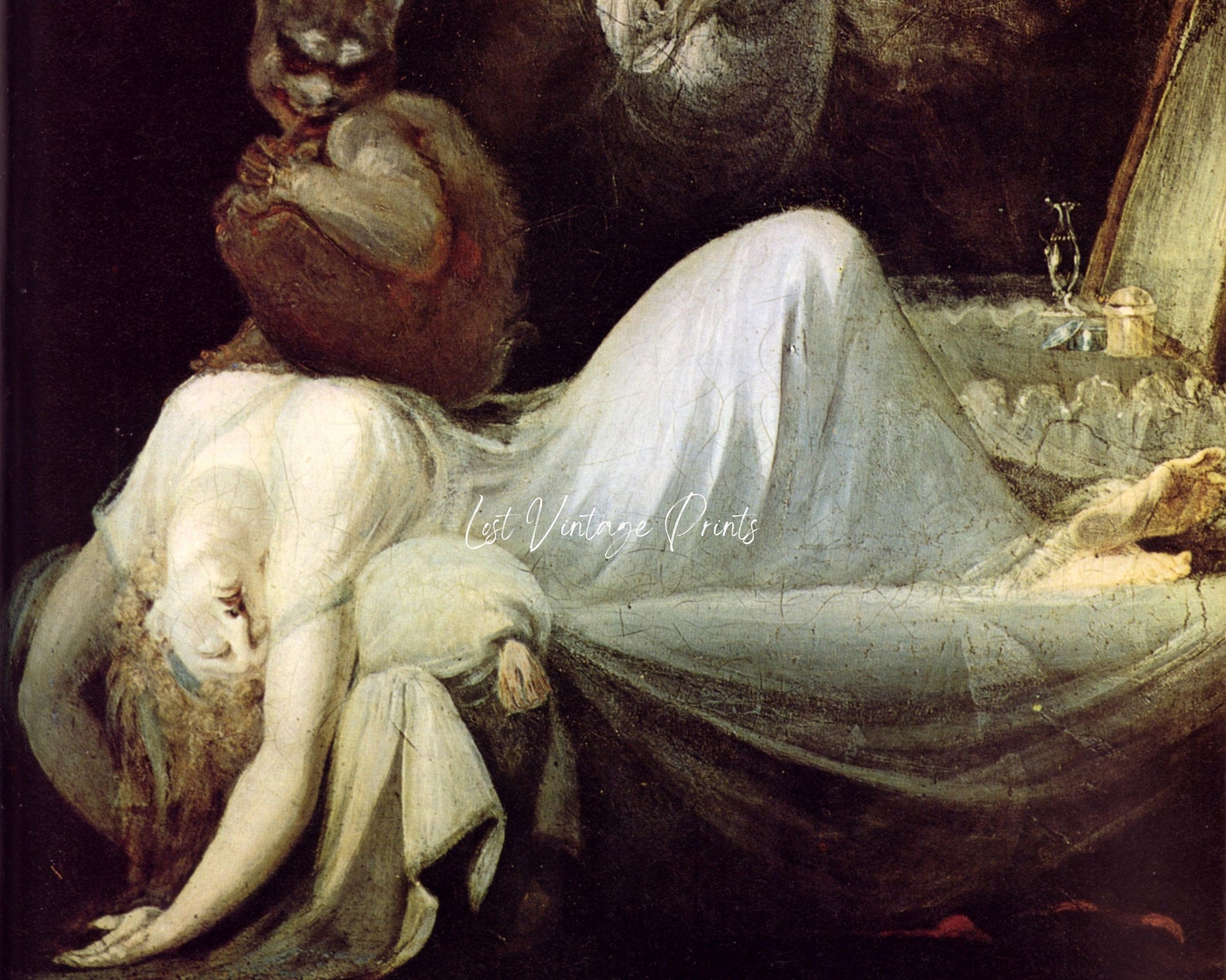 Victorian Painting Gothic Art Print Vintage Prints Set - Etsy