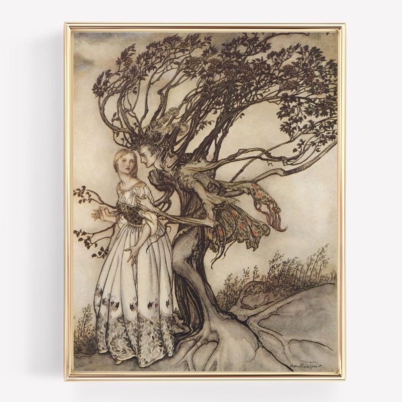 Arthur Rackham Print - Etsy