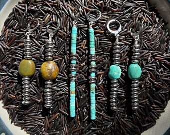 Long Turquoise Earrings