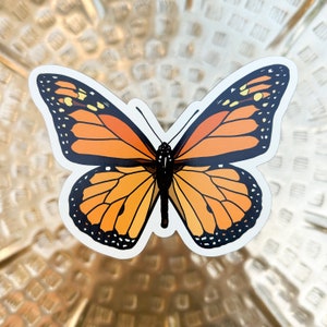Monarch Butterfly Magnet, 4x2.92 in - Car Magnet/Refrigerator Magnet/Butterfly Magnet/Car Accessories