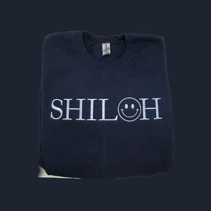 Smiley School Spirit Embroidered Shirt