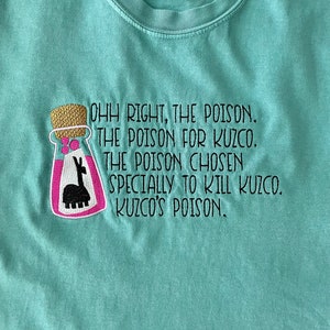 Kuzco&#39;s Poison Embroidered Shirt