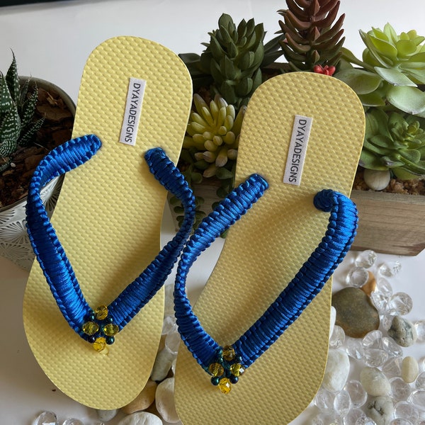 Macrame Flip Flop