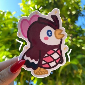 Hemelse uil sticker