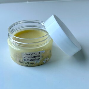 Chamomile Moisturizing Salve: All-Natural Skincare, Travel Jar