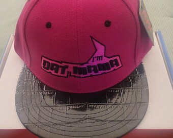 MARK MY WORD! Embroidered Snapback Caps