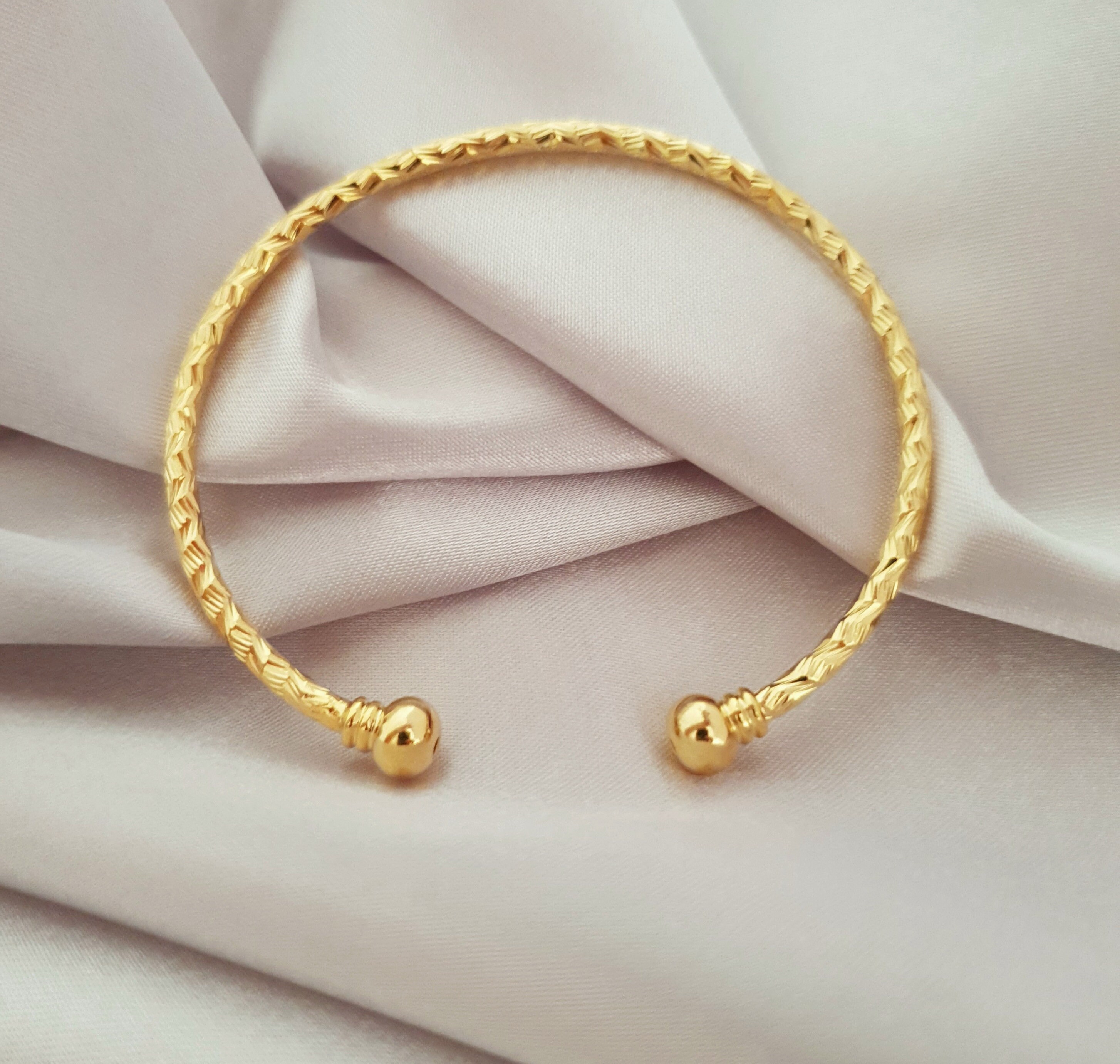 Customized Logo 18K Gold Silver Half Bangle Adjustable Chain Bracelet 18K  Gold For Women| Alibaba.com