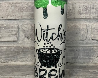 Witches brew, 20 oz tumbler, sublimation Tumbler, Halloween gift for her, Halloween tumbler, witch tumbler